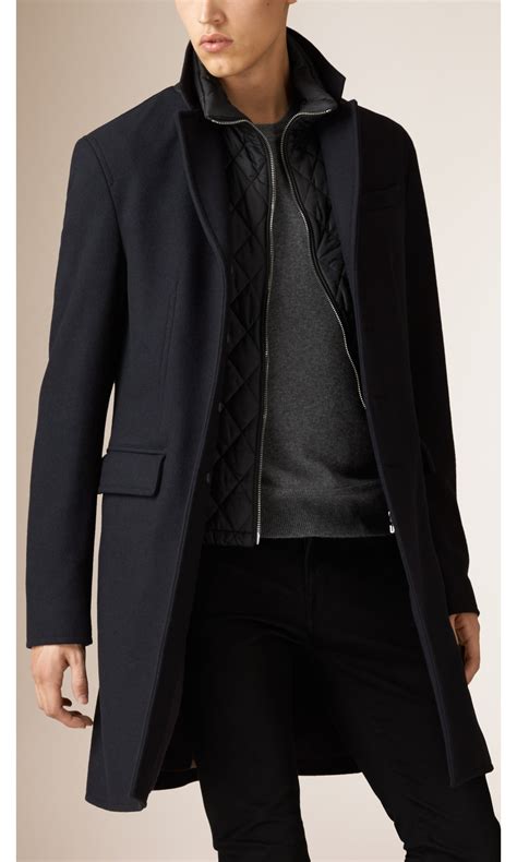 burberry men's wool coat